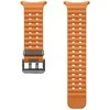 Apyrankė Marine Band SamsungET-SNL70MOEGEU skirta Watch Ultra oranžinės spalvos