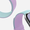 Dirželis Moft Snap Duo do Apple Watch 1-5/6/7/8/9/10/11/SE/SE 2/SE 3 (38/40/41/42 mm) peony/aqua