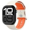 Smėlio spalvos apyrankė Apple Watch 6 / 7 / 8 / 9 / 10 / SE (40 / 41 / 42 mm) laikrodžiui „Spigen Nano Pop”