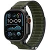 „Spigen Fabric Band“ (su lipduku ir kilpa), žalias - Apple Watch 49mm/46mm/45mm/44mm