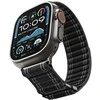 Spigen Fabric Band (hook-and-loop), juodas - Apple Watch 49mm/46mm/45mm/44mm