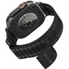 Spigen Fabric Band (hook-and-loop), juodas - Apple Watch 49mm/46mm/45mm/44mm