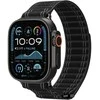 Spigen Fabric Band (hook-and-loop), juodas - Apple Watch 49mm/46mm/45mm/44mm