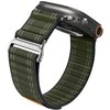 „Spigen Fabric Band“ (su lipduku ir kilpa), žalias - Apple Watch 49mm/46mm/45mm/44mm