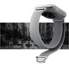 Spigen WBM4 apyrankė Apple Watch 8 / 9 / 10 / 11 / SE (40 / 41 / 42 MM) sidabro spalvos