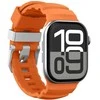 „Spigen“ silikoninė apyrankė, oranžinė - Apple Watch 49mm/46mm/45mm/44mm