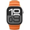 „Spigen“ silikoninė apyrankė, oranžinė - Apple Watch 49mm/46mm/45mm/44mm