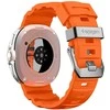 „Spigen“ silikoninė apyrankė, oranžinė - „Samsung Galaxy Watch 8“ 46 mm/44 mm/40 mm