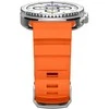 „Spigen“ silikoninė apyrankė, oranžinė - „Samsung Galaxy Watch 8“ 46 mm/44 mm/40 mm