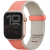 Dirželis UNIQ Revix IV Premium do Apple Watch 49/46/45/44mm Edition Reversible Magnetic rožinė-smėlio spalva