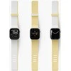 Dirželis UNIQ Revix IV Premium do Apple Watch 42/41/40mm Edition Reversible Magnetic balta-geltona