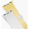Dirželis UNIQ Revix IV Premium do Apple Watch 42/41/40mm Edition Reversible Magnetic balta-geltona