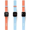 Dirželis UNIQ Revix IV Reversible Magnetic do Apple Watch Series 1/2/3/4/5/6/7/8/9/10/11/12SE/SE2/SE3 40/41/42mm oranžinė-mėlyna