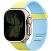 Dirželis UNIQ Revix IV Reversible Magnetic do Apple Watch Series 4/5/6/7/8/9/10/11/12/SE/SE2/SE3/Ultra/Ultra 2/Ultra 3/Ultra 4 44/45/46/49mm šviesiai žalia-mėlyna