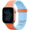 Dirželis UNIQ Revix IV Reversible Magnetic do Apple Watch Series 1/2/3/4/5/6/7/8/9/10/11/12SE/SE2/SE3 40/41/42mm oranžinė-mėlyna