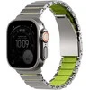 UNIQ Strova Flex apyrankė for Apple Watch 44/45/46/49mm sidabro spalvos Lime