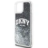 Apple iPhone 12 / 12 Pro DKNY dėklas Liquid Glitter Big Logo (DKHCP12MLBNAEK) juodos spalvos
