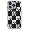 Apple iPhone 15 Plus / 14 Plus DKNY dėklas IML Checkered Mono Pattern (DKHCP15MHDLCEK) juodos spalvos