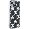Apple iPhone 13 / 14 / 15 DKNY dėklas IML Checkered Mono Pattern (DKHCP15SHDLCEK) juodos spalvos