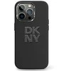 Apple iPhone 13 / 14 / 15 DKNY dėklas Liquid Silicone Metal Logo (DKHCP15SSMCBSK) juodos spalvos