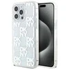 Apple iPhone 15 Pro Max DKNY dėklas Liquid Glitter Big Logo (DKHCP15XLCPEPT) baltos spalvos