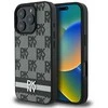 Apple iPhone 16 Pro Max DKNY Checkered Pattern & Printed Stripes (DKHCP16XPCPTSSK) dėklas telefonui juodos spalvos