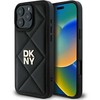 Apple iPhone 16 Pro Max DKNY Quilted Stack Logo (DKHCP16XPQDSLK) dėklas telefonui juodos spalvos