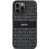 Samsung Galaxy S24 Plus DKNY Odinis Dėklas Mono Stripe &amp; Metal Logo (DKHCS24MPRTHSLK) juodos spalvos