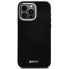 Apple iPhone 14 Pro Max DKNY dėklas Liquid Silicone Small Metal Logo MagSafe (DKHMP14XSMCHLK) juodos spalvos