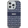 Apple iPhone 13 / 14 / 15 DKNY dėklas IML Mono & Stripe MagSafe (DKHMP15SHRHSEB) mėlynos spalvos