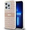Apple iPhone 15 Pro Max DKNY dėklas IML Mono & Stripe MagSafe (DKHMP15XHRHSEP) rožinės spalvos