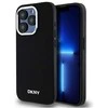 DKNY Plain Logo MagSafe Apple iPhone 15 Pro Max - dėklas telefonui juodos spalvos