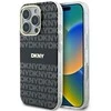 Apple iPhone 16 Pro Max DKNY Repeat Texture Pattern With Stripe (DKHMP16XHRHSEK) dėklas telefonui juodos spalvos
