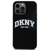 Apple iPhone 16 Pro Max DKNY Silicone Baltas Printed Logo MagSafe (DKHMP16XSNYACH) dėklas telefonui juodos spalvos