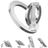 Dwustronny magnetyczny Ring Stand SODI ST04 sidabrinė