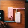 Kietasis diskas Dysk Zewnętrzny Verbatim Pocket SSD 1TB USB-C 3.2 gen.2 balta-violetinė 32322