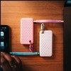 Kietasis diskas Dysk Zewnętrzny Verbatim Pocket SSD 2TB USB-C 3.2 gen.2 balta-violetinė 32323