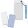 Kietasis diskas Dysk Zewnętrzny Verbatim Pocket SSD 2TB USB-C 3.2 gen.2 balta-Šviesiai mėlynas 32321