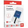 Kietasis diskas Išorinis diskas Verbatim Snapback SSD 2 TB USB-C 3.2 Gen Mėlynas Metallic 32076