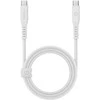 ENERGEA Flow USB-C į USB-C Kabelis 1.5m Baltas 240W 5A PD Greitas įkrovimas