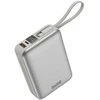 Energea PowerBank 4in1 Bazic Fusion Mini 20000mAh kabelis USB-C/Lightning pilkos spalvos