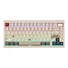 Epomaker klaviatūra TH80 Pro V2 su Wisteria jungikliais, balta