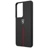 Telefono dėklas Ferrari FEOSIHCS21LBK S21 Ultra G998