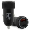 Ferrari charger alone. FECCMENK PD-QC3.0 20W Fast Charge juodos spalvos