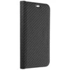 Dėklas Forcell Oem LUNA Book Carbon skirtas Samsung Galaxy A52 5G / A52 LTE ( 4G ) / A52s 5G juodos spalvos