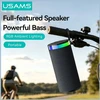 Kompiuterio kolonėlės Garsiakalbis belaidis Usams YX018 Portable Bluetooth 5.4 juoda