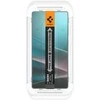 Spigen apsauginis stiklas GLAS.TR”EZ FIT” HD 2-pack skirtas Samsung Galaxy S25 Ultra transparent