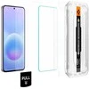 Grūdintas stiklas Spigen GLAS.TR „EZ FIT PRO” 2-PACK GALAXY A57 5G SKAIDRUS