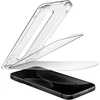 Grūdintas stiklas UNIQ Optix SwiftFit Vivid DX2, skirtas iPhone 18 Pro Max su aplikatoriumi