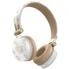 Guess ausinės Bluetooth ENC GUBH70E4PTMH baltos spalvos 4G Triangle Round Shape